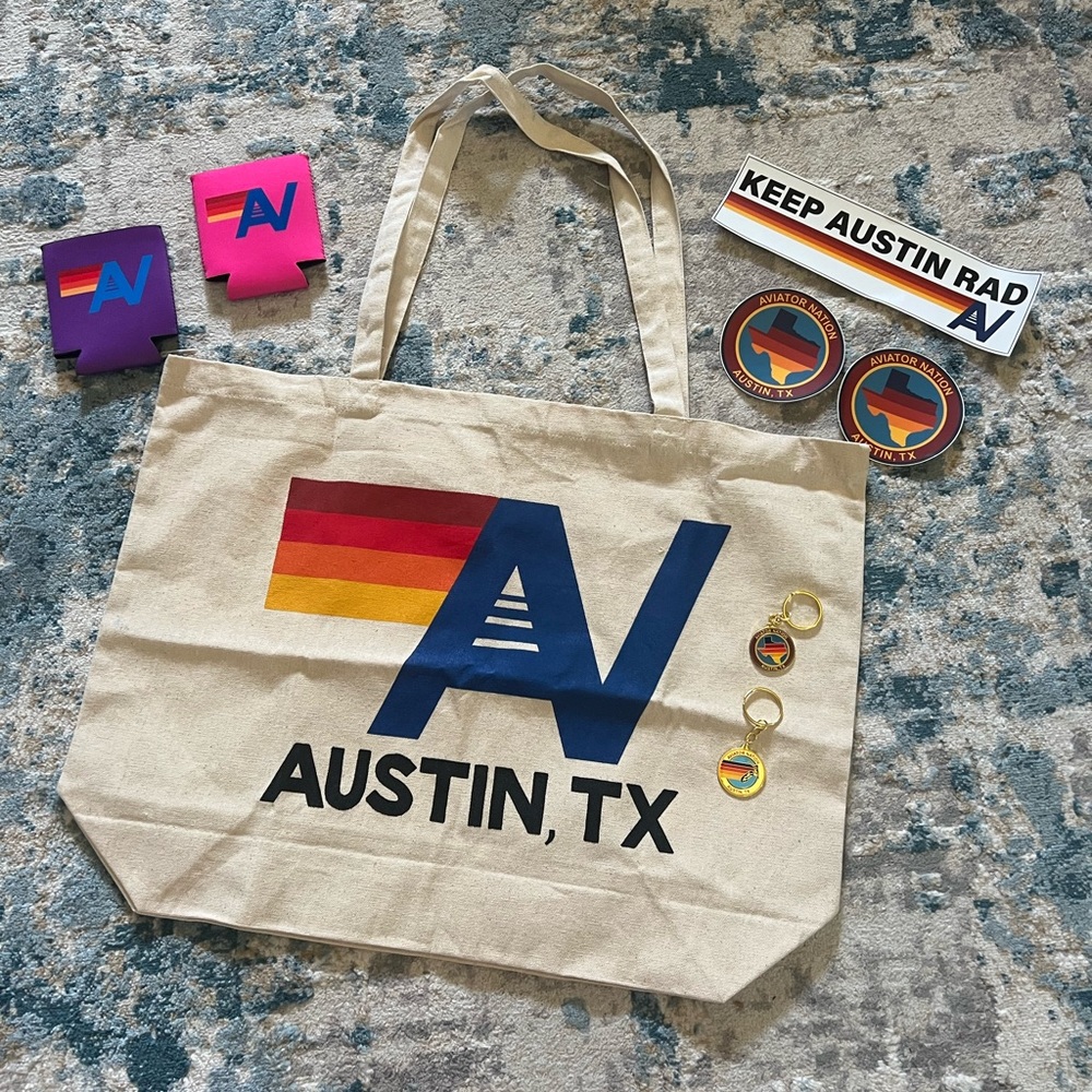 Aviator Nation Canvas Tote & Swag